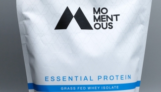Momentous Unflavored Grass Fed Whey Isolate Essential Protein