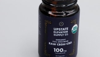 Upstate Elevator Supply Co Full Spectrum Raw CBDA + CBD 100mg Capsules